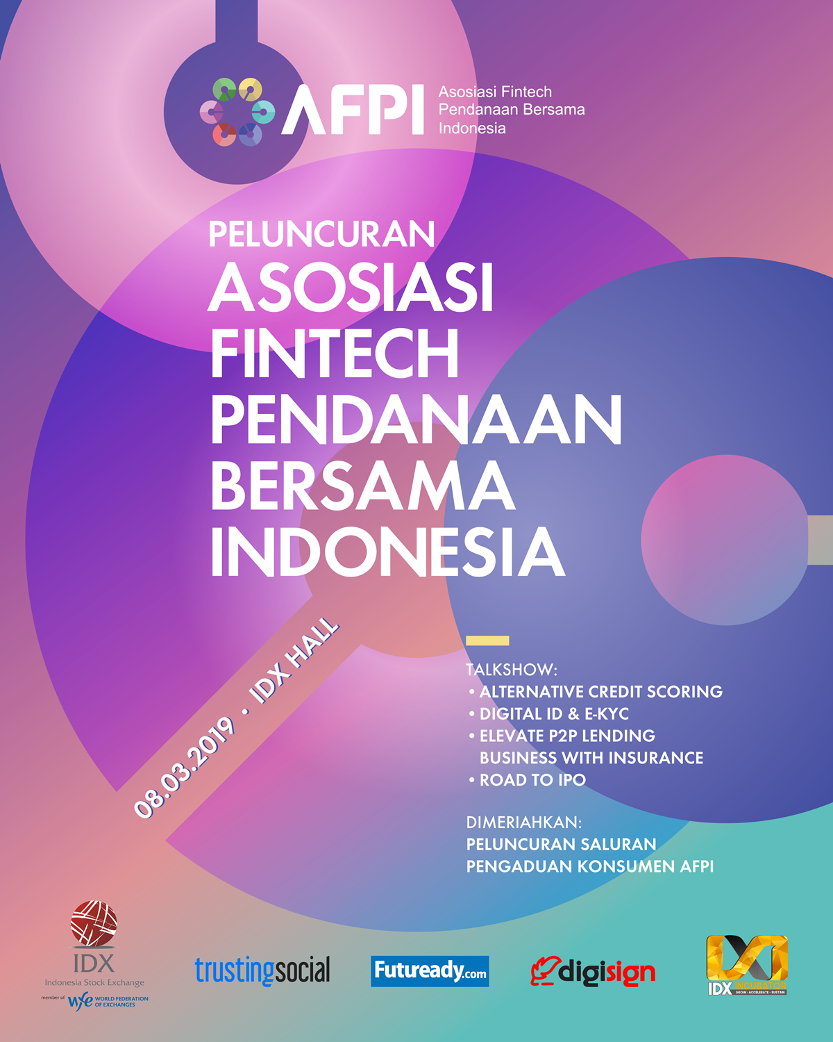 Peluncuran Asosiasi Fintech Pendanaan Bersama Indonesia